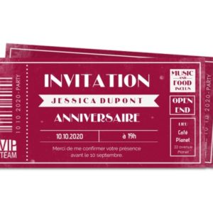 impression carton d'invitation pas cher