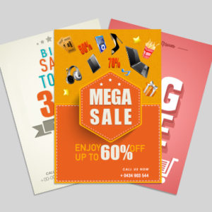 imprimé publicitaire impression de tract ou prospectus