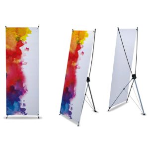 impression x banner stand